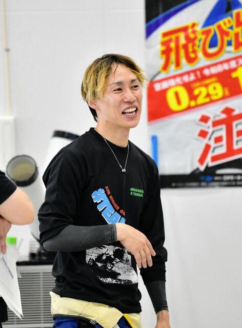 ３回目のからつＧ１制覇に意欲満々の山田康二