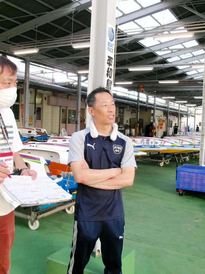 予選トップ通過を決めた田中豪