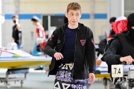 １９日の準優１１Ｒに６号艇で登場する山本寛久