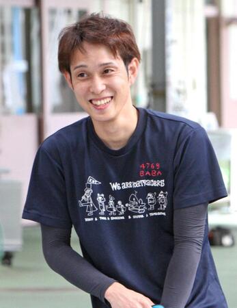 　３連勝で笑顔をみせる馬場剛