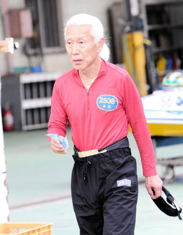 平和島ボート】76歳の大ベテラン・高橋二朗が奮闘中/平和島ボート