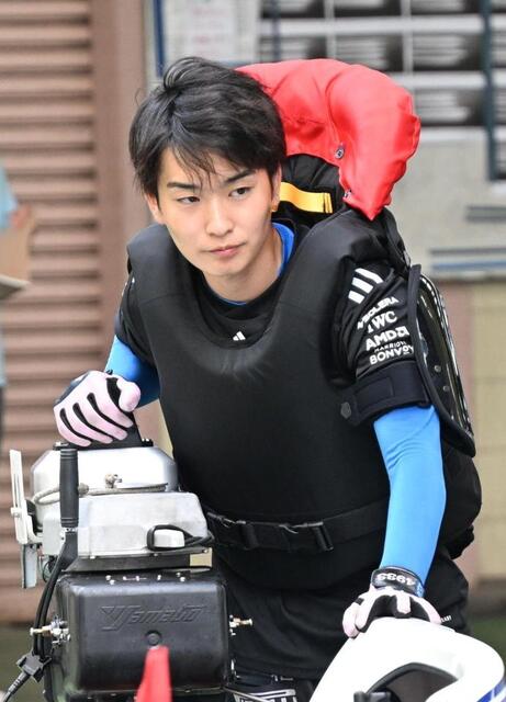 平和島G1】板橋侑我は評判高い41号機を獲得も「いいエンジンの感触