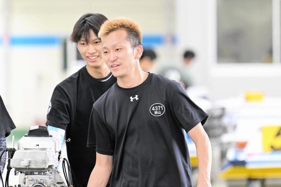 ５日目は勝率稼ぎに燃える西山貴浩