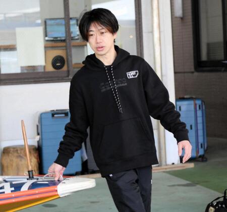 　勝負駆けに気合十分の杉山裕也