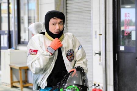 優勝戦１号艇の永田啓二