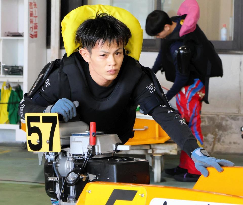 57号機を立て直して好ムードの吉武真也