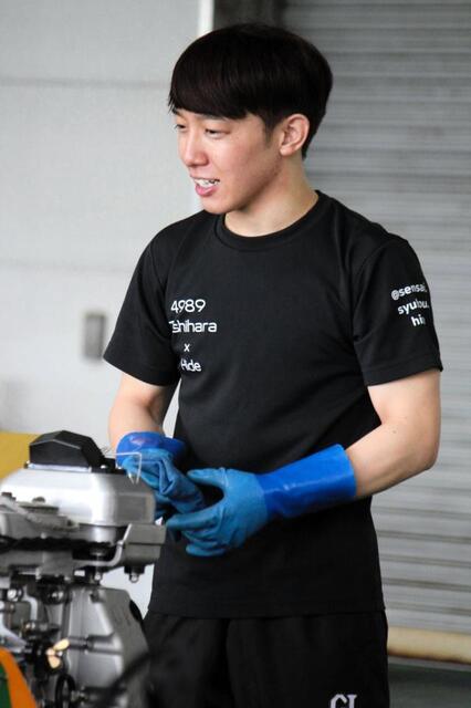 仕上がりには自信を持つ石原翼