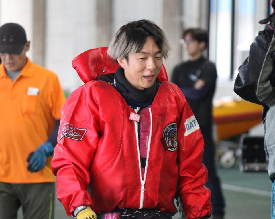 準優１２Ｒで２着に食い込んだ松田祐季