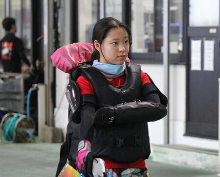 ２着で自身初の舟券絡みを果たした谷島咲希