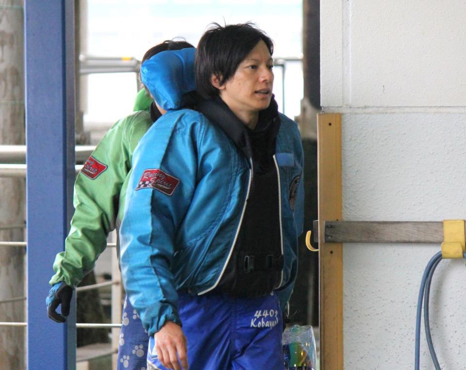 準優１１Ｒで２着を守り切った小林泰