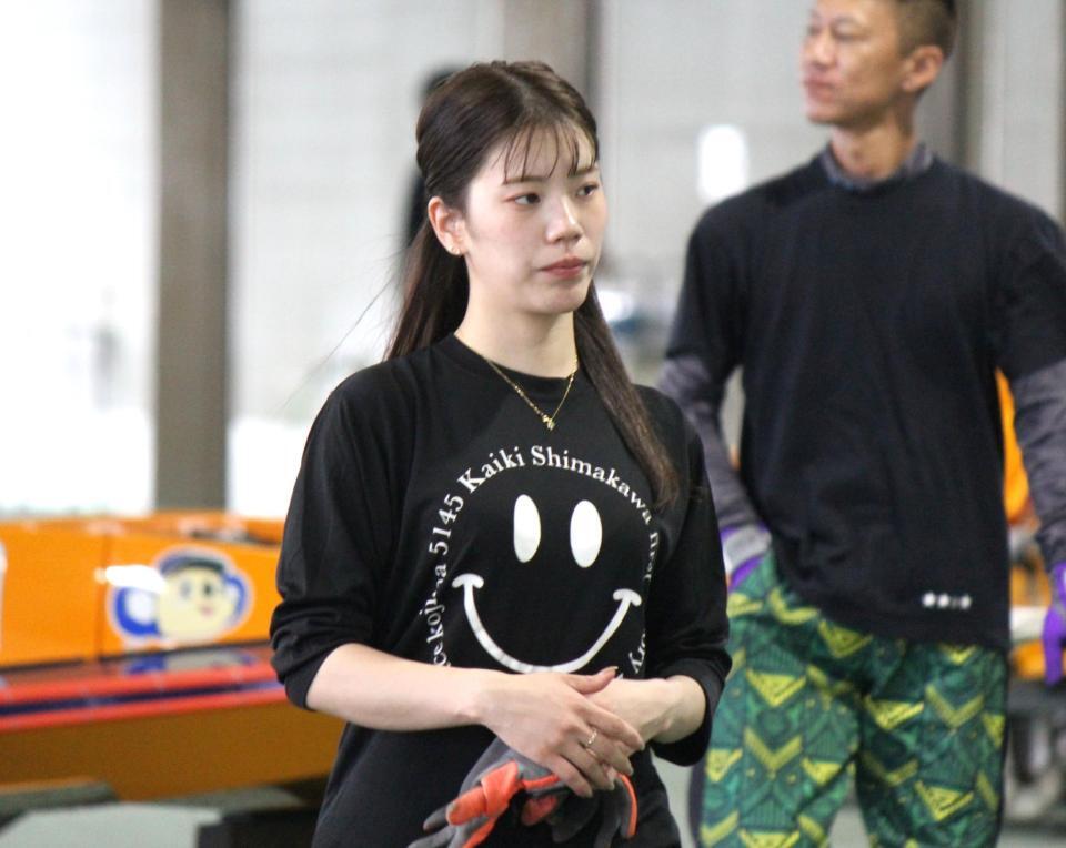 ６秒６０の前検一番時計をマークした山下夏鈴