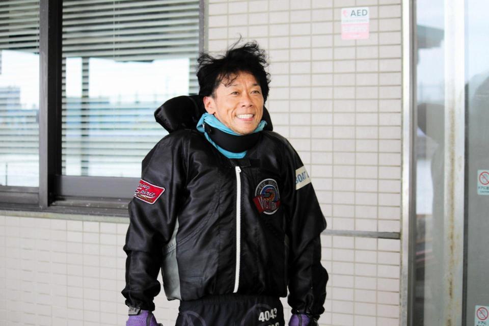 優出一番乗りの桐本康臣