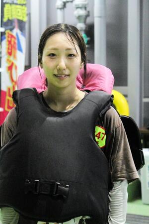 初日を３、３着とした井沢聖奈