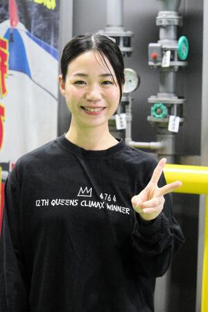 日またぎの連勝を決めた小池礼乃