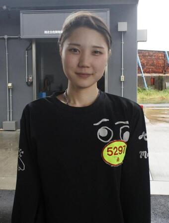 自慢の伸び足で快走を誓う南彩寧