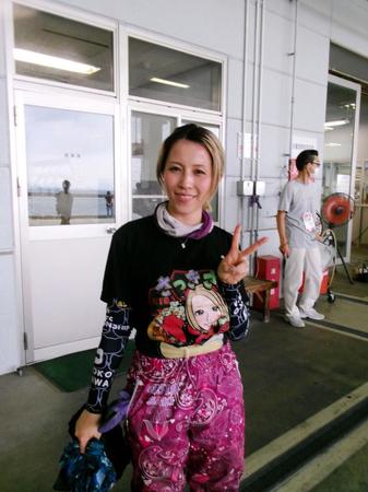 前検タイムトップタイの清水沙樹