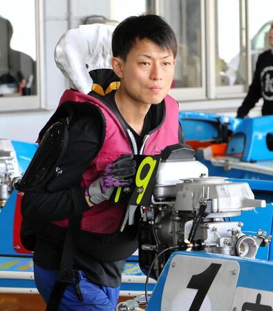 前検一番時計を記録した中村晃朋