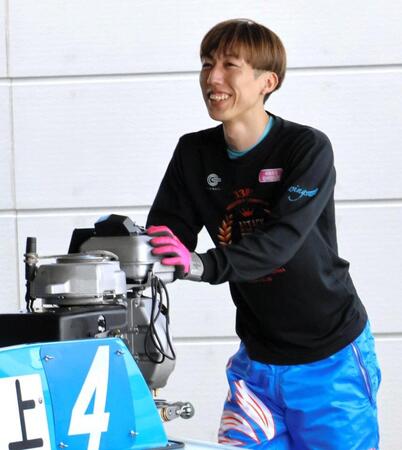 気分良くＧ３のレースに臨む尾上雅也