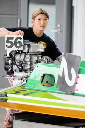 前節Ｖ機から良質な伸びを引き出している三嶌さらら