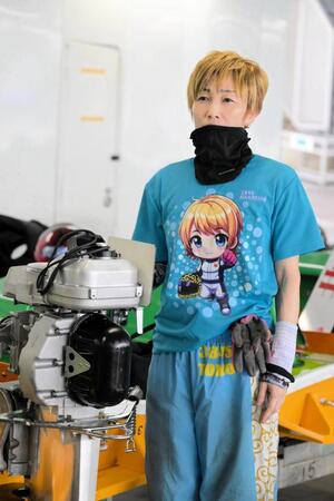 予選首位から優勝戦も１号艇を手にした中谷朋子