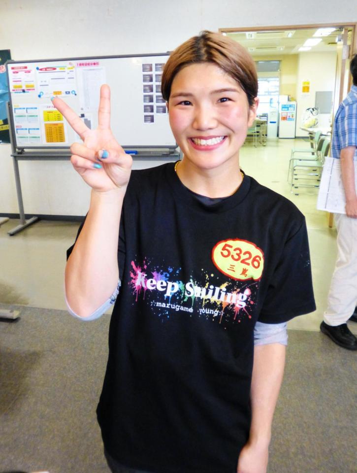 初優出での優勝を狙う三嶌さらら