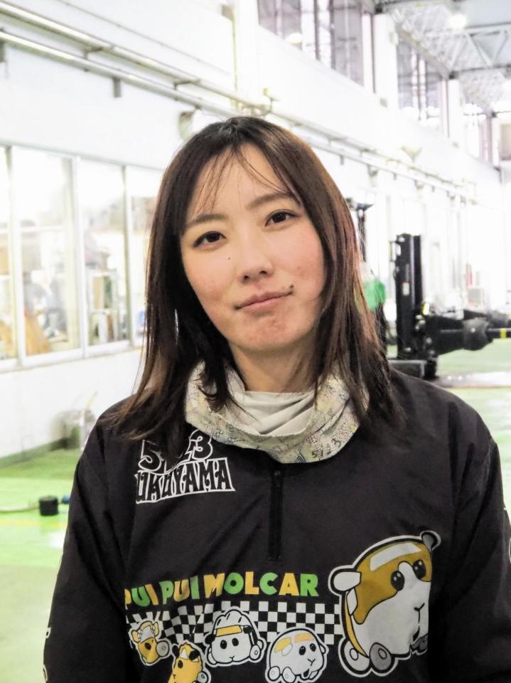 初日豪快なまくりで１着といい動きを見せた福山恵里奈