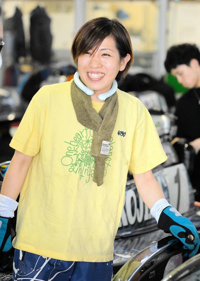 前検の手応え十分の長嶋万記