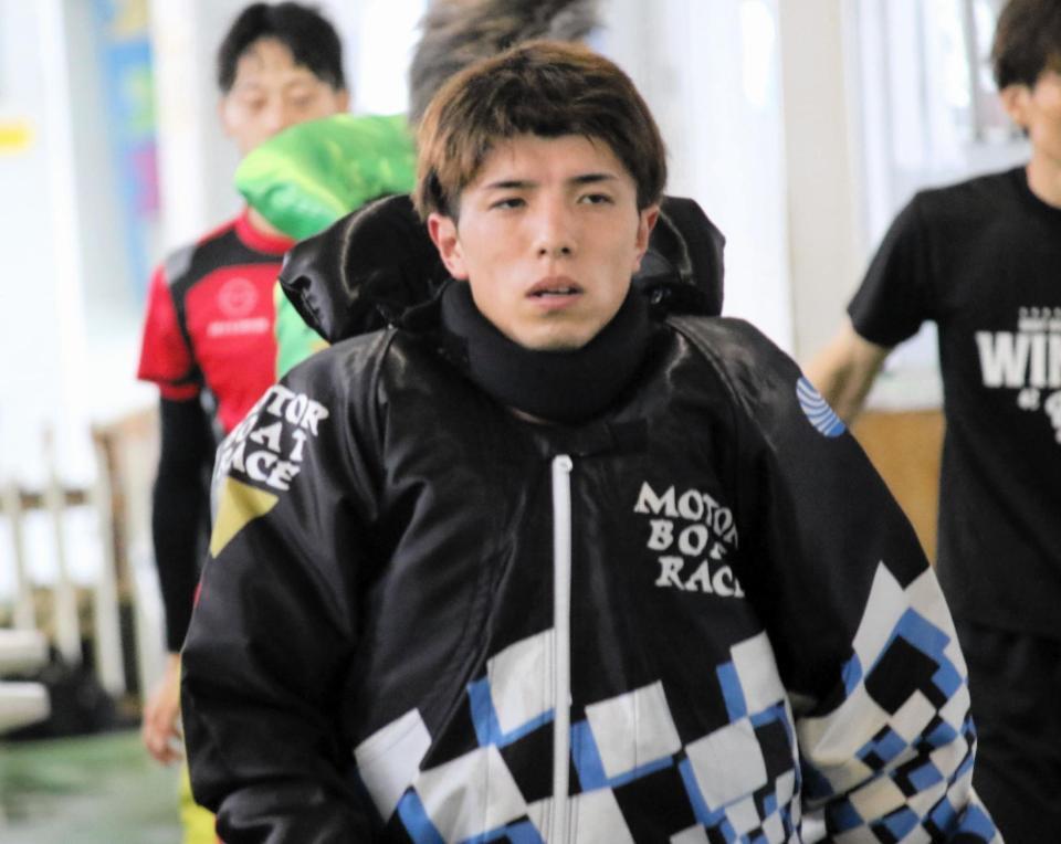 ペラ調整で上積みを狙う中亮太