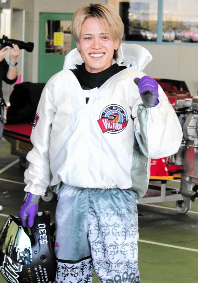 Ｇ１初勝利を決めた安河内鈴之介