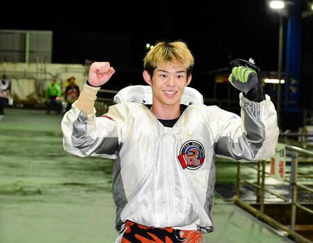 Ｇ１初優出初Ｖを狙う西丸侑太朗