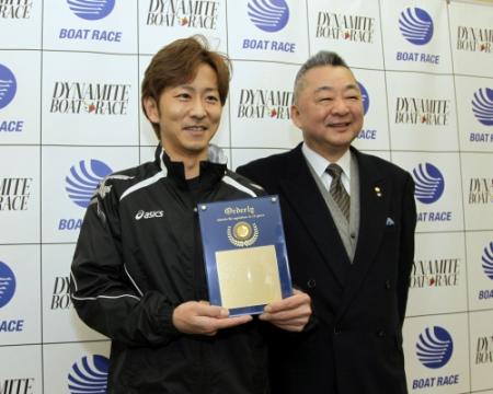 ボート 寺田祥が特別表彰 ａ１10年 ボートレース デイリースポーツ Online