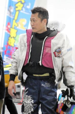 優勝戦の１号艇を勝ち取った深川真二