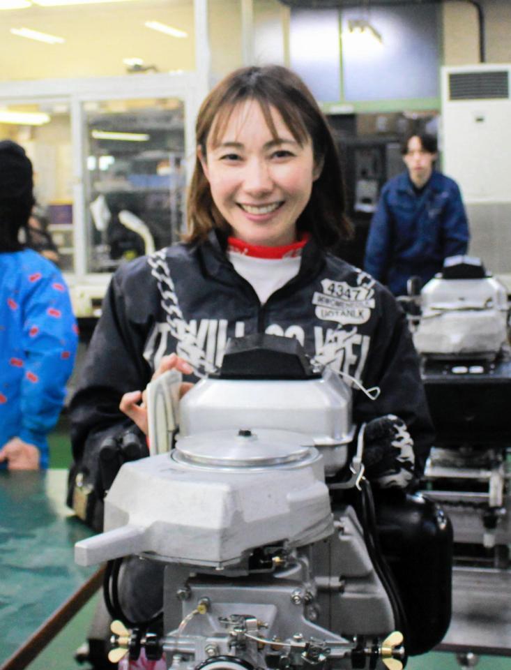 前検一番時計をマークした魚谷香織