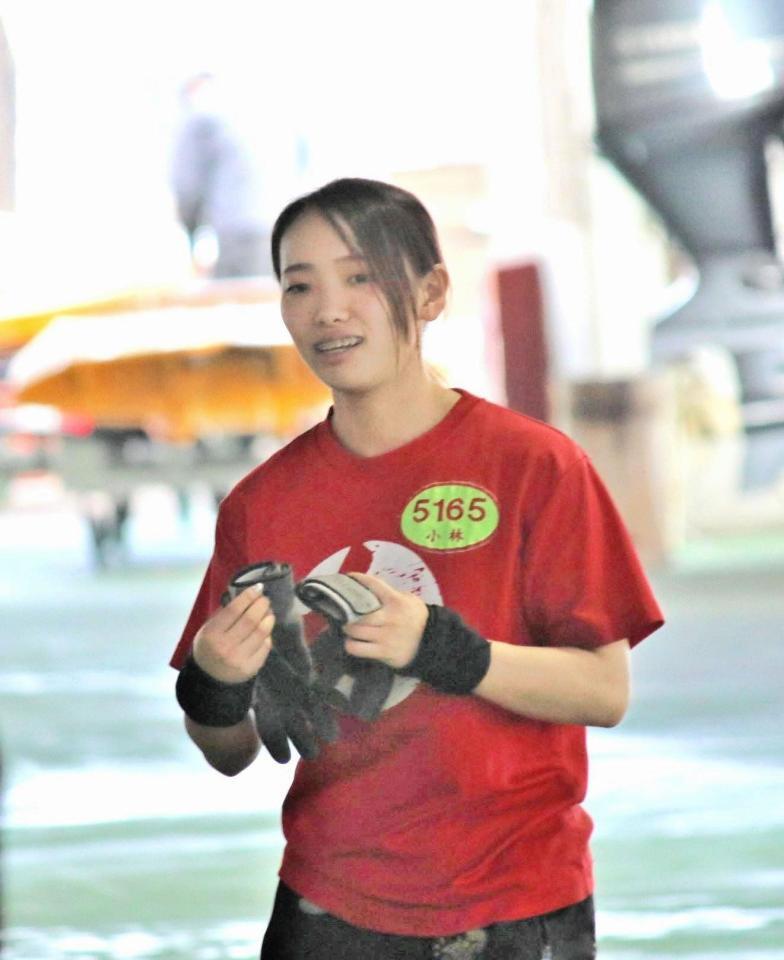 勝負駆けに成功した小林愛実