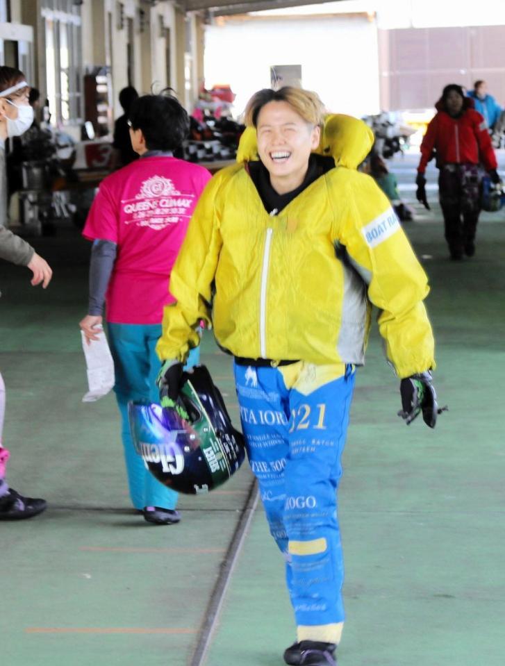 連勝発進に満面の笑みを浮かべる来田衣織