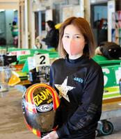 　ママさんレーサーとして好スタートを決めた福岡泉水