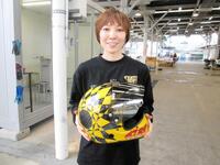 　誰よりも目立つヘルメットのように輝きを放ちたい清埜翔子