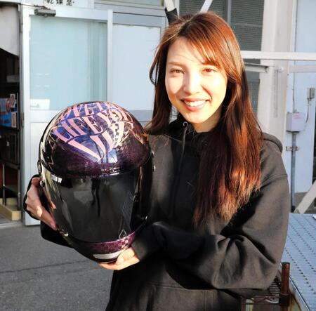 　お気に入りの言葉を胸にレースに挑む土屋南