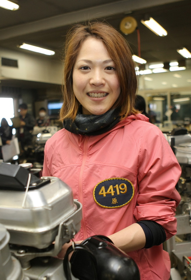 　笑顔が松嶋尚美さんにそっくりな原加央理