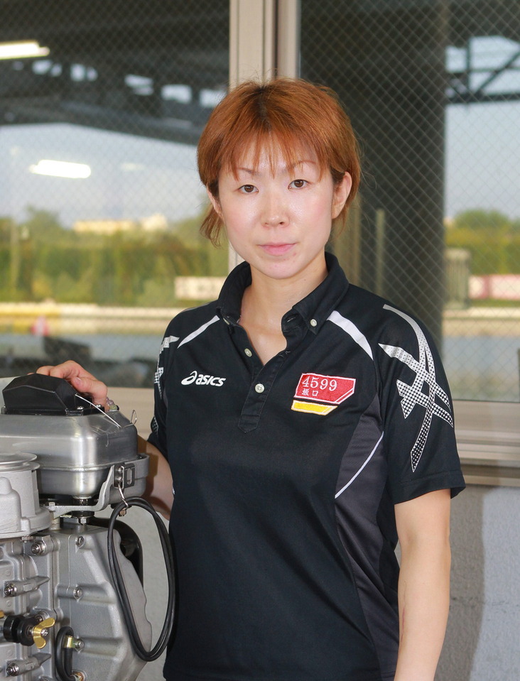 　８月住之江のダブル優勝戦で初めて準優に進出した坂口愛