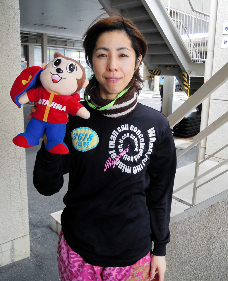 　女子屈指の華麗なハンドルさばきが魅力の海野ゆかり