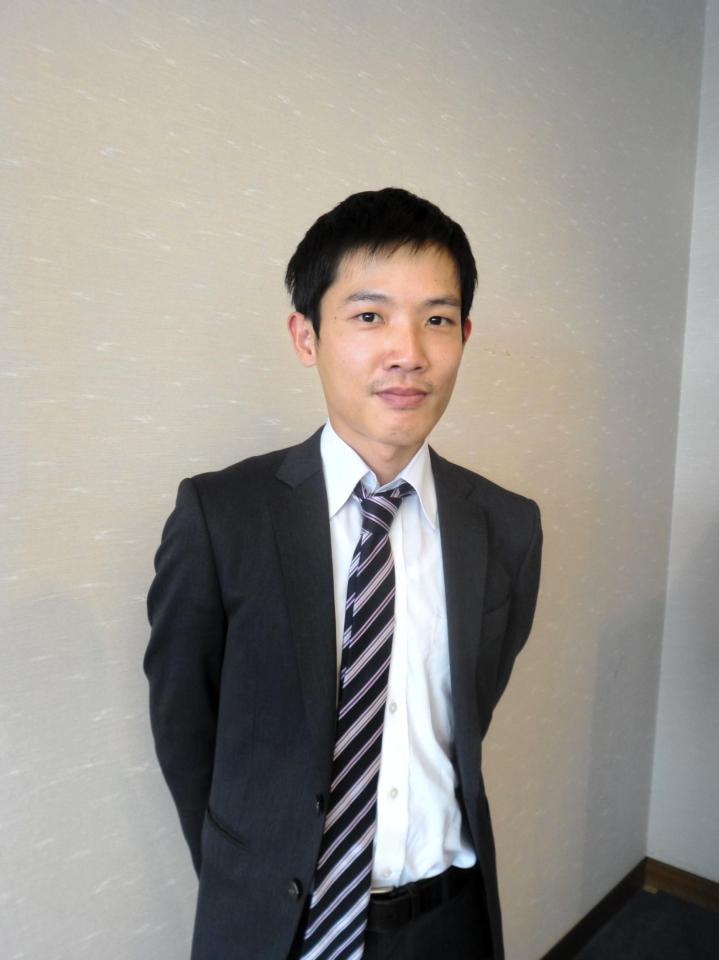 　新たなスタートを切った冨好祐真さん