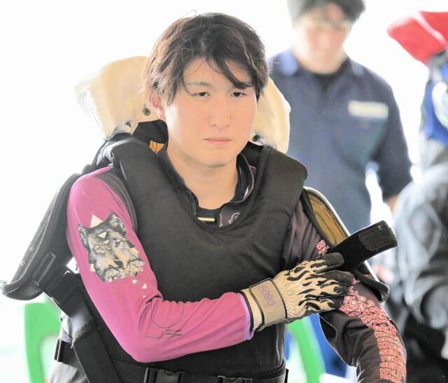 　４月尼崎Ｇ３で５号機で優出３着だった生方靖亜