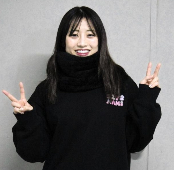 　初優出に笑顔の松田真実