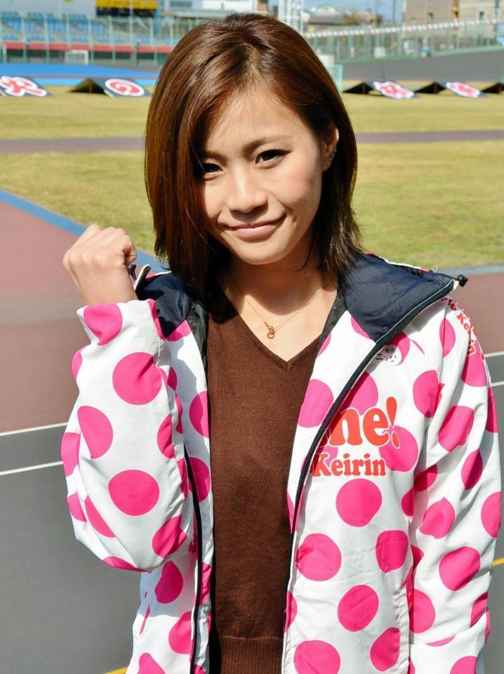 　熊本競輪ＰＲガールのＨＡＲＵＫＡさん