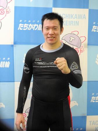 　強烈な粘り腰を見せた橋本壮史