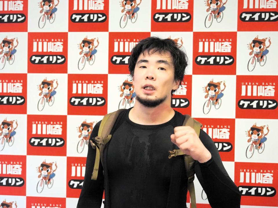 同県先輩の岩本俊介を追いかける原田亮太