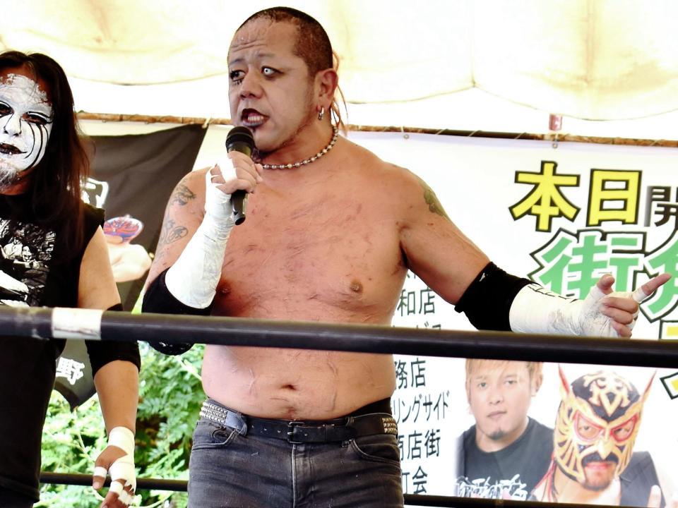 向日町G3】プロレスラー葛西純、神威、吹本賢児がプロレスで