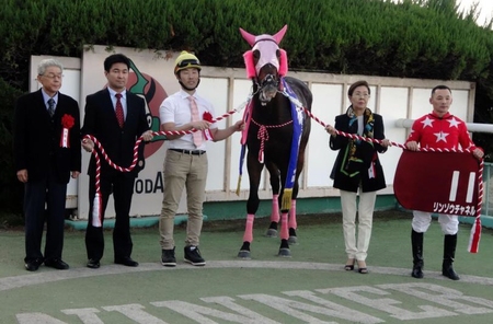 　楠賞を制したホッカイドウ競馬三冠馬のリンゾウチャネル