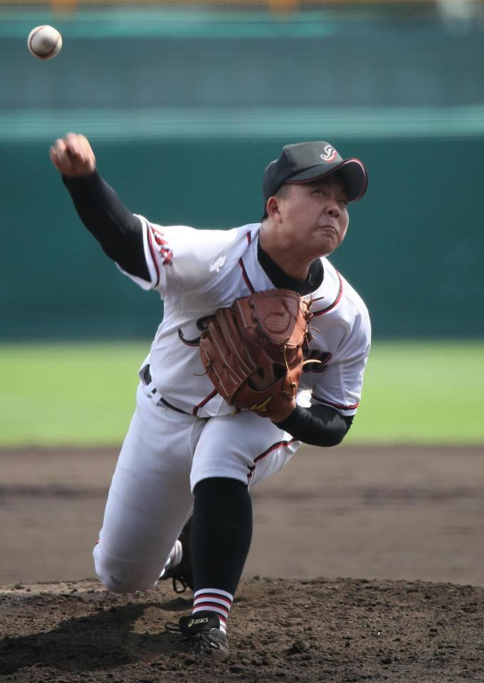 岐阜城北 鷲見 緩急見せるも 高校野球 デイリースポーツ Online